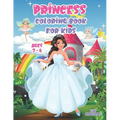 Princess Coloring Book for Kids Ages 3-6: 50 Unique designs with Princesses, Castle, Prince, ... A Great Gift for Girls