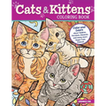 Cats & Kittens Coloring Book: Color and Learn about Tabbies, Persians, Siamese and Many More Super Cute Felines!