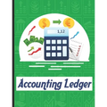 accounting ledgers for bookkeeping: Accounting General Ledge, sustained and long lasting tracking and record keeping Size:8.5"x11" in 100