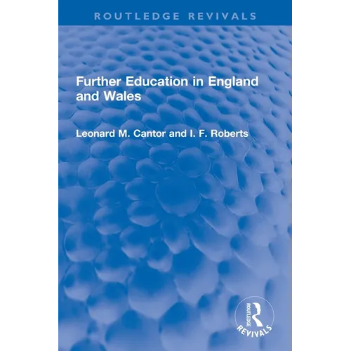 Further Education in England and Wales - Paperback
