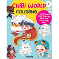 Chibi World Coloring: Color Your Way Through Cute and Cool Chibi Art!