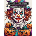 Chaos Clown Chronicles: Halloween Madness Coloring Book