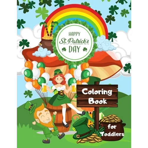 Happy St. Patrick's Day Coloring Book for Kids