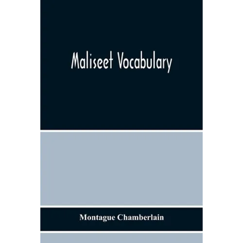 Maliseet Vocabulary