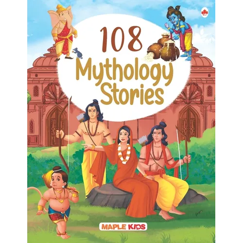 108 Indian Mythology Stories (Illustrated) - Story Book for Kids