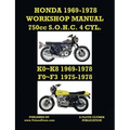 HONDA 1969-1978 WORKSHOP MANUAL 750cc SOHC 4 CYLINDER K0 K8 & F0 F3