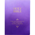 KJV Holy Bible, Delight Yourself in the Lord Life Verse Edition, Large Print, Royal Purple Ultrasoft: (Red Letter)