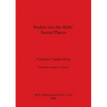 Studies into the Balts' Sacred Places