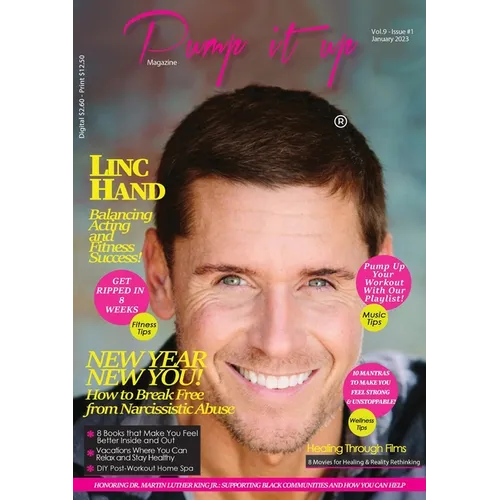 Pump it up Magazine: Linc Hand: From Hollywood's Screen Excellence to Fitness Dedication