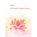 Une feuille de papier froissée