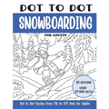 Dot to Dot Snowboarding for Adults: Snowboarding Connect the Dots Book for Adults (Over 27000 dots)