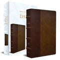 Rvr 1960 Biblia de Estudio Dake, Tamaño Grande, Piel Duotono Marrón / Spanish Rvr 1960 Dake Study Bible, Large Size, Duotone Brown Leather