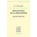 Carl Stumpf: Renaissance de la Philosophie: Quatre Articles