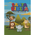 Biblia Rvr 1960 Bolsillo Para Niños Animales Vinilo Con Cierre (Bible Rvr 1960 Pocket Size Children Animals Vinyl with Zipper (Spanish Edition)