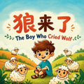 The Boy Who Cried Wolf: Class Aesop's Fable Story for Kids in English, Chinese, and Pinyin