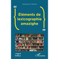 Éléments de lexicographie amazighe