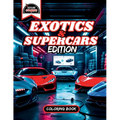 Revline Coloring Exotic/Supercars Cars Coloring Book