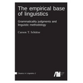 The empirical base of linguistics