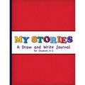 My Stories: A Draw And Write Journal For Students K-2: Primary Composition Half Page Lined Paper with Drawing Space (8.5" x 11" No