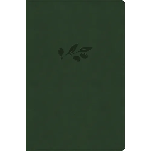 CSB Giant Print Reference Bible, Digital Study Edition, Olive Leathertouch, Indexed