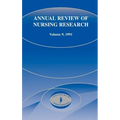Annual Review of Nursing Research, Volume 9, 1991: Focus on Chronic Illness and Long-Term Care