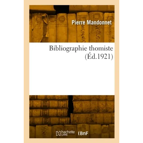 Bibliographie thomiste