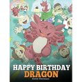 Happy Birthday, Dragon!: Celebrate The Perfect Birthday For Your Dragon. A Cute and Fun Children Story To Teach Kids To Celebrate Birthday.