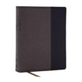 The Prayer Bible: Pray God's Word Cover to Cover (Nkjv, Black/Gray Leathersoft, Red Letter, Comfort Print)