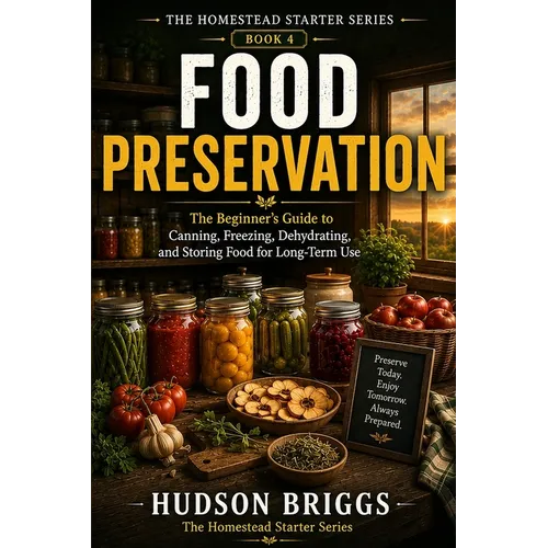 Food Preservation: The Beginner's Guide to Canning, Freezing, Dehydrating, and Storing Food for Long-Term Use