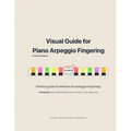 Visual Guide for Piano Arpeggio Fingering: Practice guide & reference for arpeggio fingering