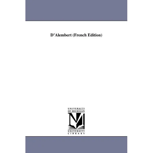 D'Alembert (French Edition)