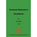 Criminal Defenders Handbook