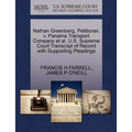 Nathan Greenberg, Petitioner, V. Panama Transport Company Et Al. U.S. Supreme Court Transcript of Record with Supporting Pleadings