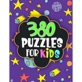 380 puzzles for kids: word Search, sudoku, logic puzzles, math puzzles... fun puzzles for kids age 6,7,8..12, activity workbook to children