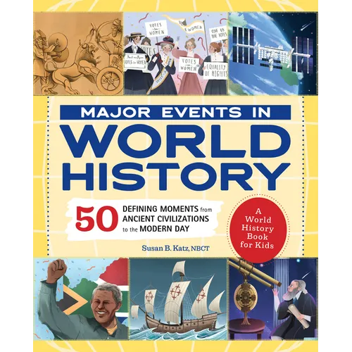 Major Events in World History: 50 Defining Moments from Ancient Civilizations to the Modern Day