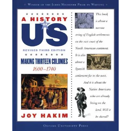 A History of Us: Making Thirteen Colonies: 1600-1740a History of Us Book Two
