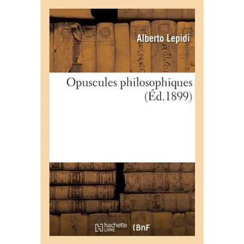 Opuscules Philosophiques