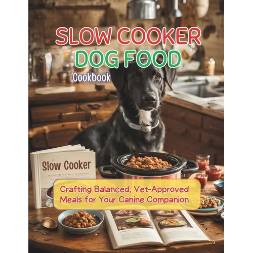 Slow Cooker Dog Food Cookbook: Crafting Balanced, Vet-Approved Meals for Your Canine Companion