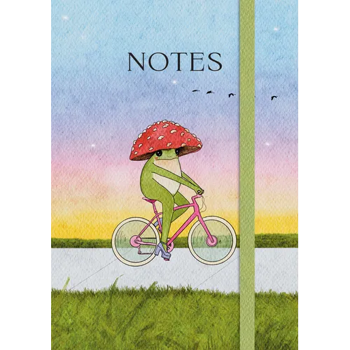 The Little Frog Notebook: A Beautiful 160-Page Lined Notebook Featuring the Internet's Beloved Mushroom Frog, from the Artist Maybell Eequay