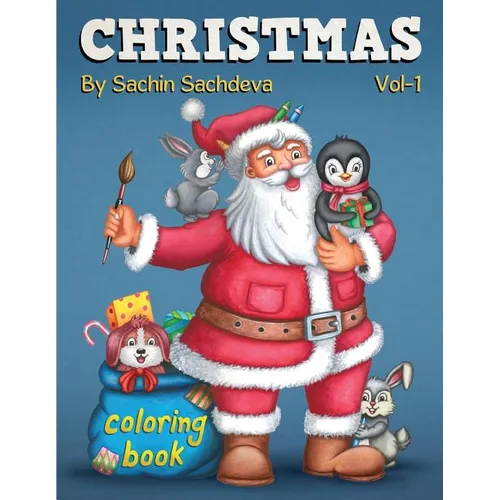 Christmas Coloring Book for Kids: Winter Season Book for Boys & Girls