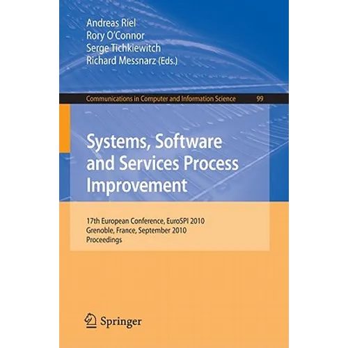 Systems, Software and Services Process Improvement