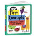 100 First Concepts: Alphabet, Shapes and Colors: Board Book of First 100 Important Concepts for Preschool Kids, Toddlers [Penguin Early Learning Serie