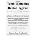 Nontoxic Teeth Whitening and Dental Hygiene System: "Spare me the chemicals, I've switched to FOOD GRADE to whiten, gargle and brush."