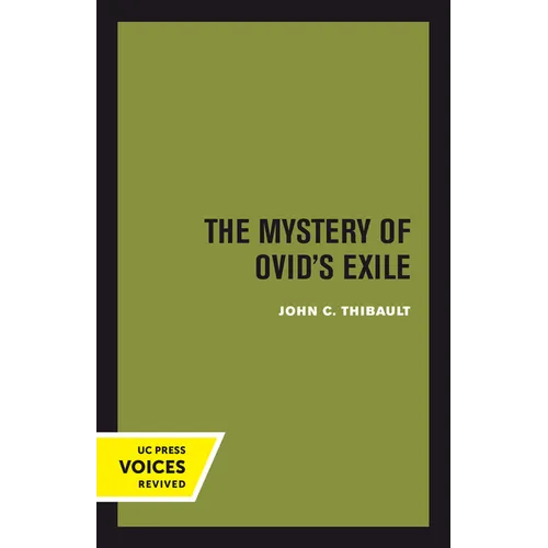 The Mystery of Ovid's Exile