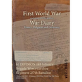 61 DIVISION 183 Infantry Brigade Worcestershire Regiment 2/7th Battalion: 2 September 1915 - 18 January 1918 (First World War, War Diary, WO95/3060/3)