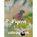 Pigeon coloring book: A Coloring Book of 35 Unique Stress Relief pigeon Coloring Book Designs Paperback