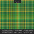 St. Patrick's Day Plaid Scrapbook Paper Pad 8x8 Scrapbooking Kit for Cardmaking Gifts, DIY Crafts, Printmaking, Papercrafts, Green Decorative Pattern