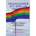 Transgender ACT 2019- An Analysis: Volume 1, Issue 4 of Brillopedia