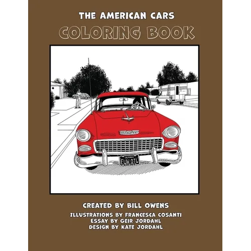 The American Cars - Coloring Book
