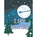 I Spy Winter: A Collection of Fun and Cute Winter Things Coloring Pages Toddlers and Preschool